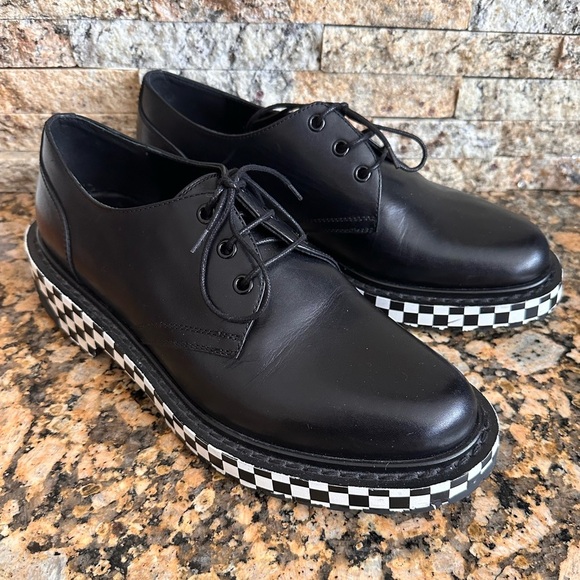 CELINE
RANGER LEATHER DERBY SHOES WITH CHECKERED SOLE - Picture 3 of 14